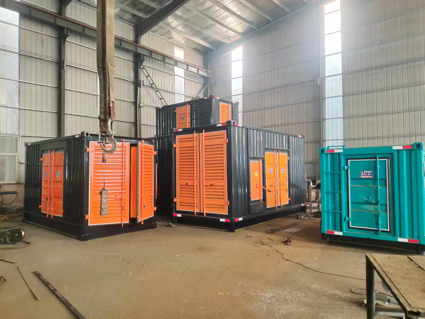 理县500kw柴油发电机组可以带动多少功率设备？